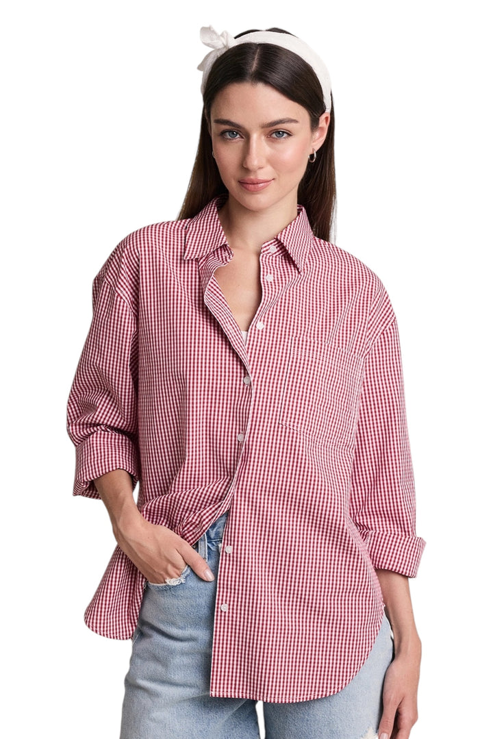 Boston Classic Gingham Button Up
