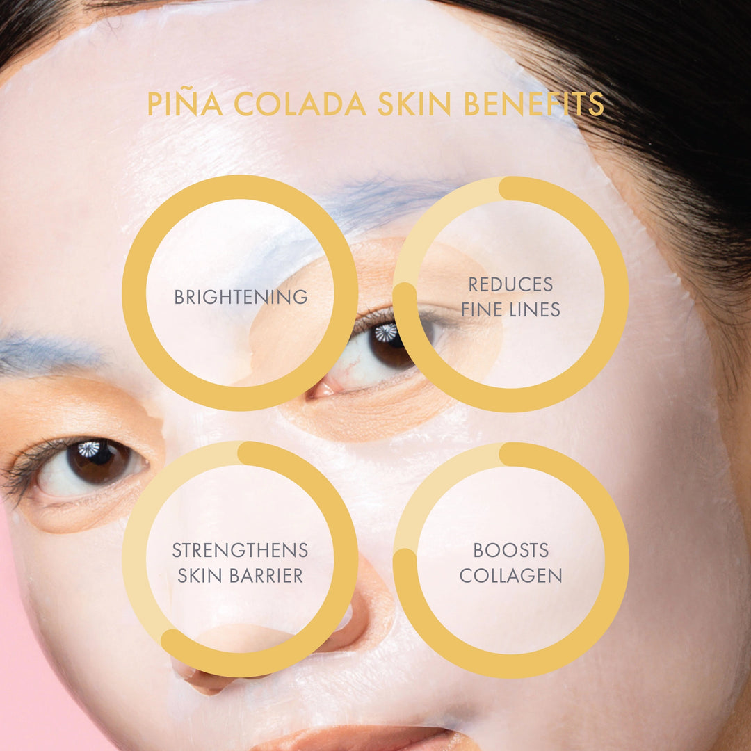 Piña Colada Mocktail Mask