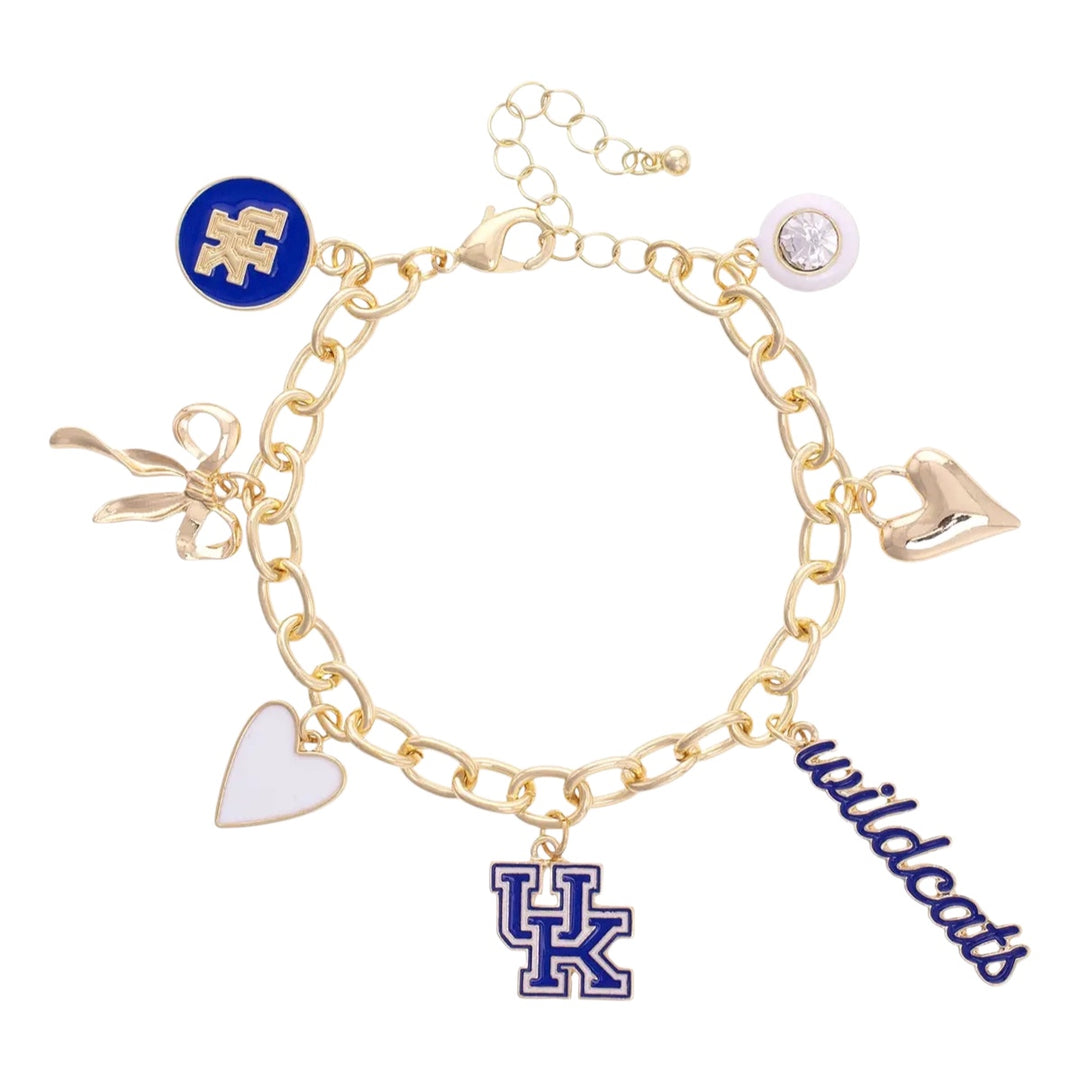 Wildcats Icon Charm Bracelet