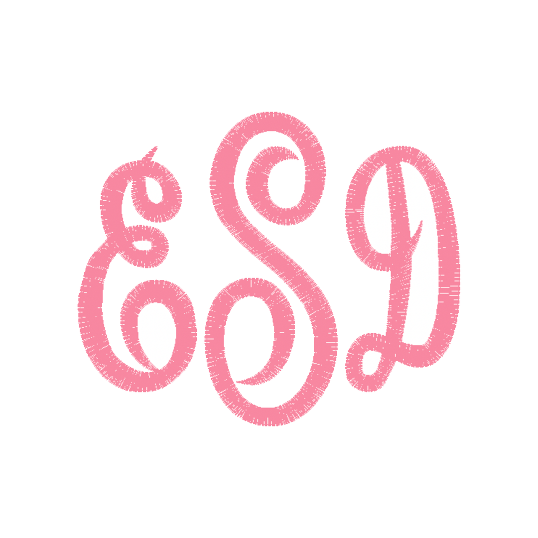 Baby Gown Monogram Options