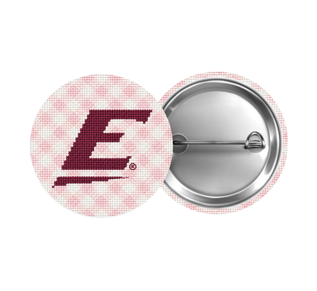 EKU Needlepoint Button