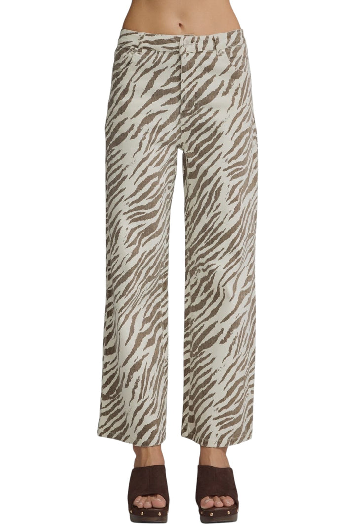 Scott Zebra Print Pants
