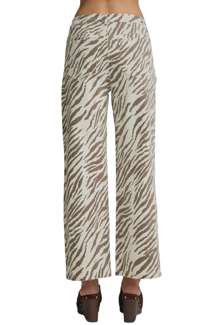 Scott Zebra Print Pants