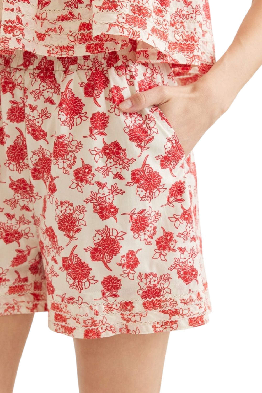 Hunter Floral Shorts Set