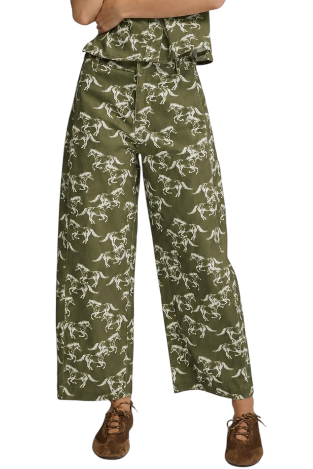 Walker Horse Printed Pants