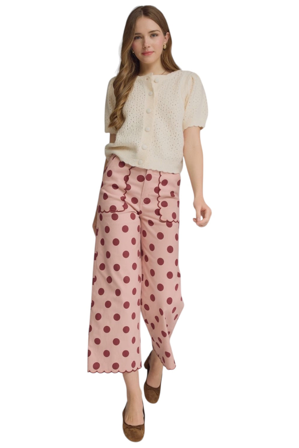 Reid Polka Dot Pants