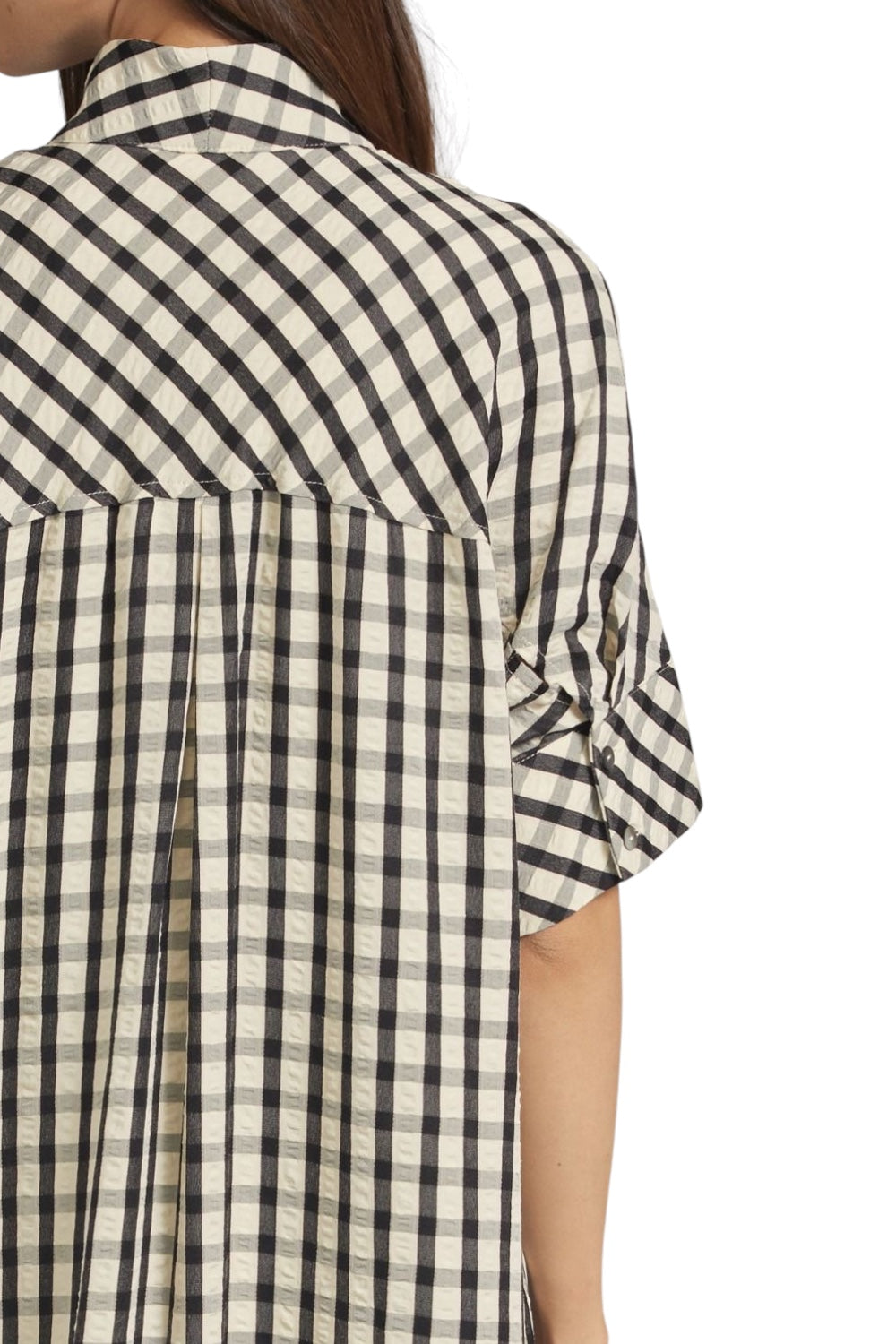 Larson Gingham Midi Dress