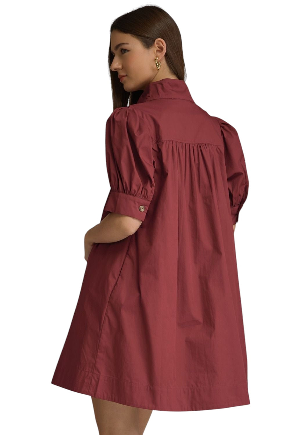 Parrish Puff Sleeve Mini Dress