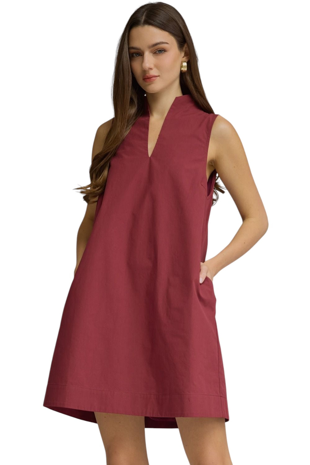 McGraw Sleeveless Swing Dress