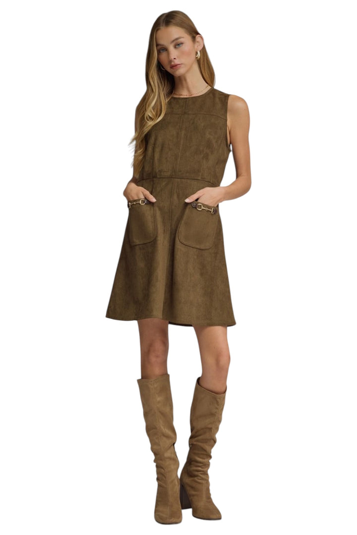 Sutton Horse Bit Mini Dress