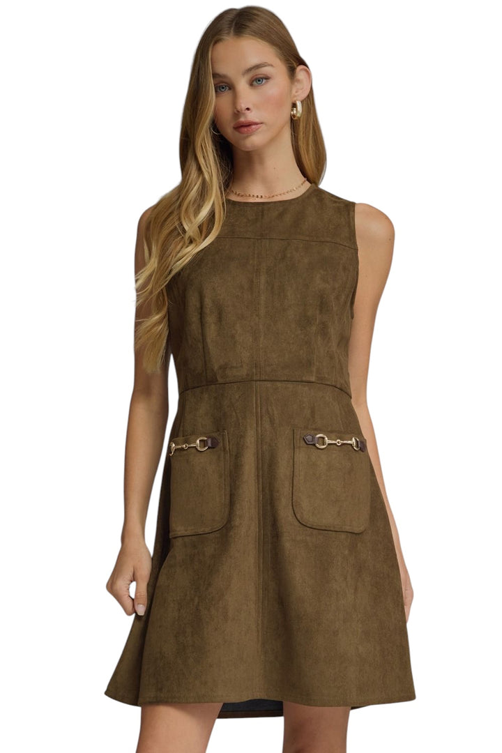 Sutton Horse Bit Mini Dress