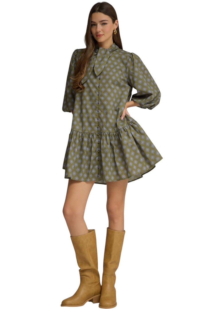 Camden Printed Mini Dress
