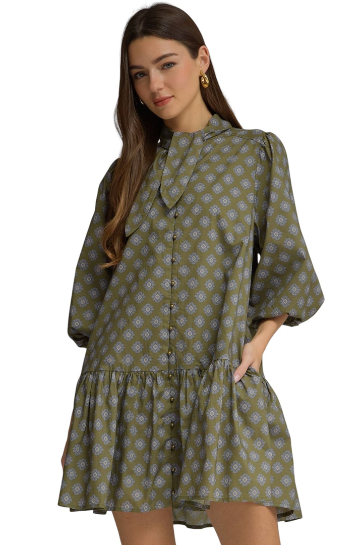 Camden Printed Mini Dress