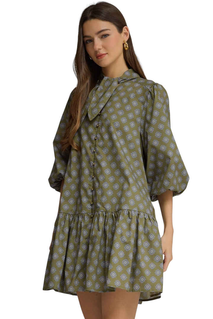 Camden Printed Mini Dress