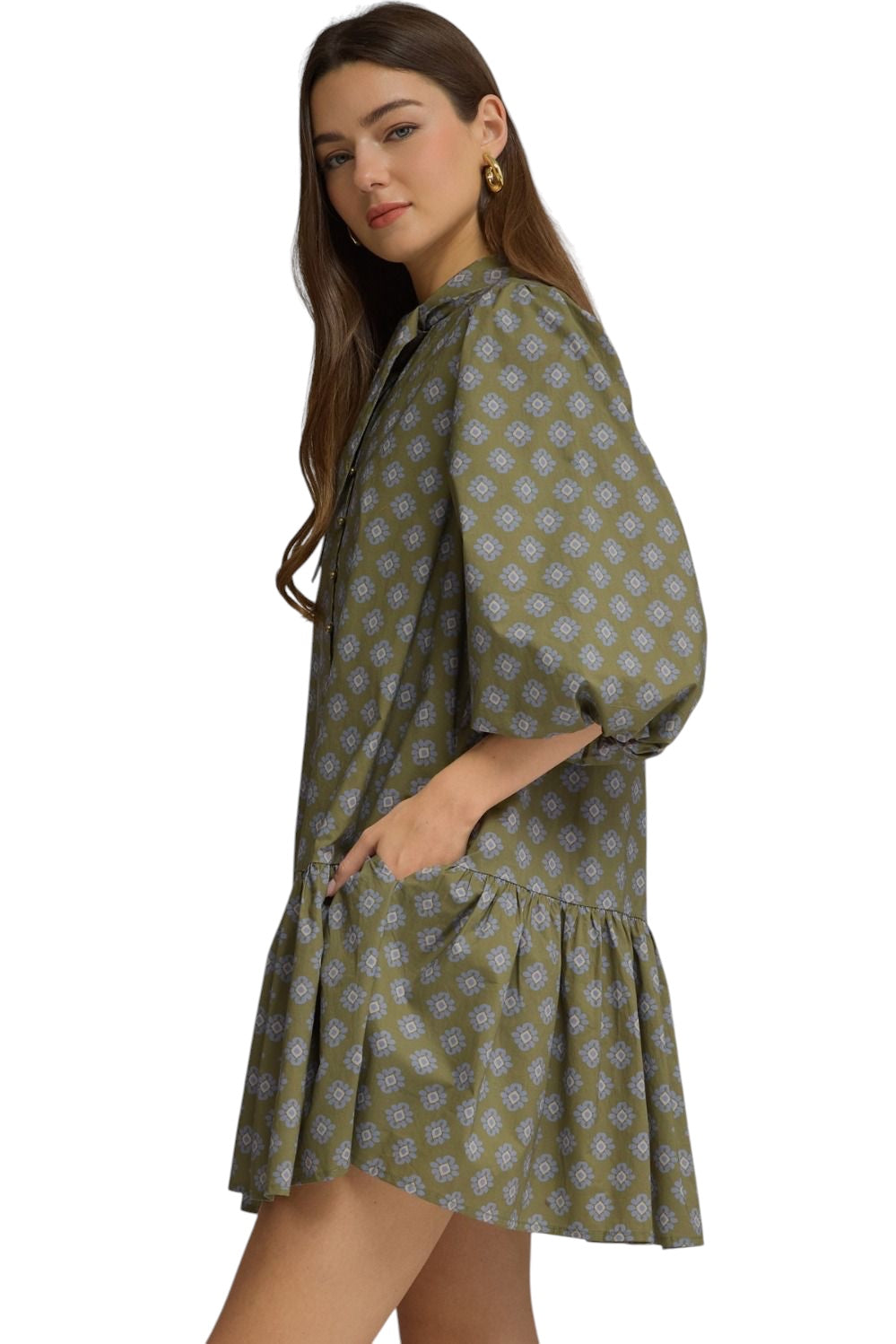 Camden Printed Mini Dress