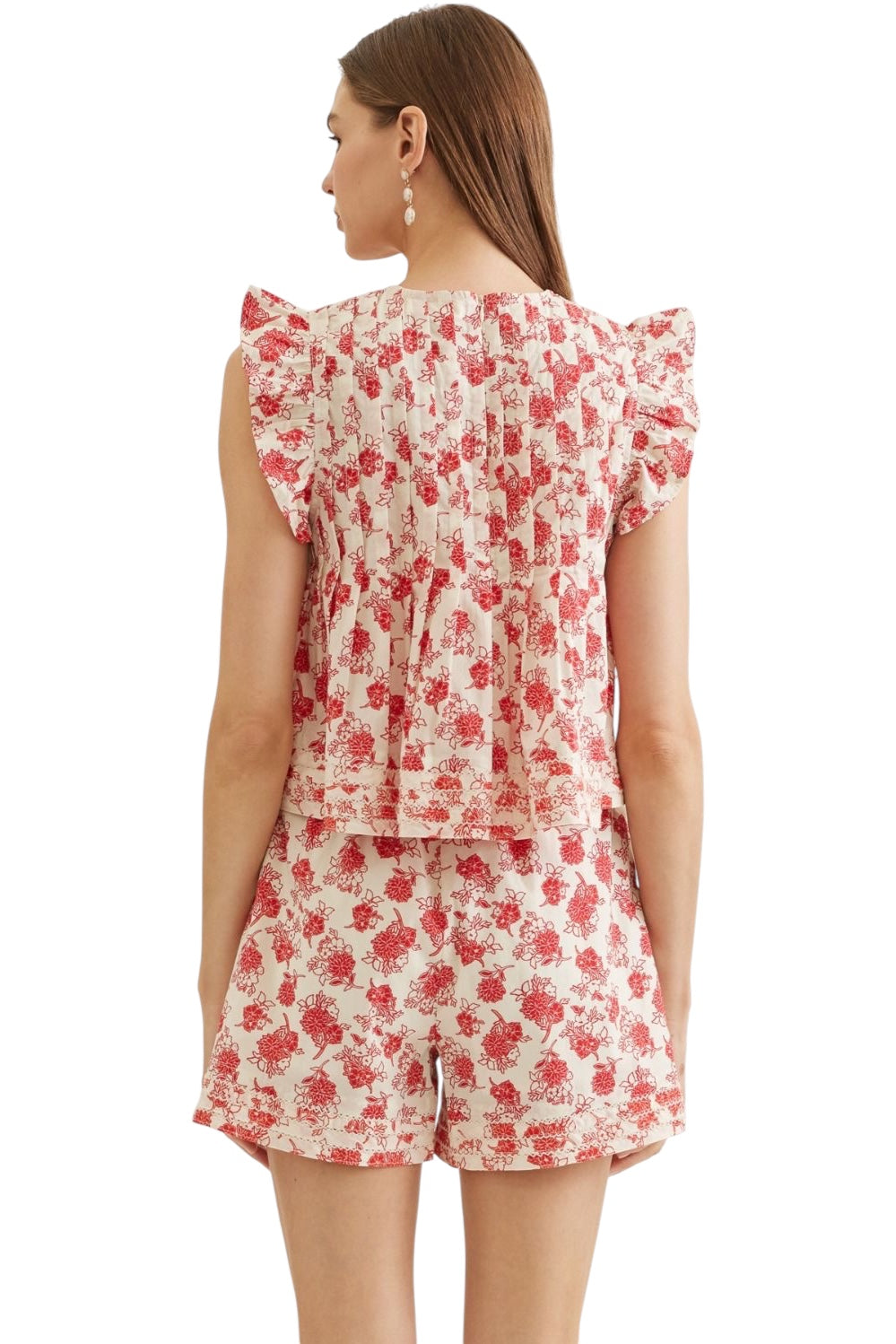 Hunter Floral Shorts Set