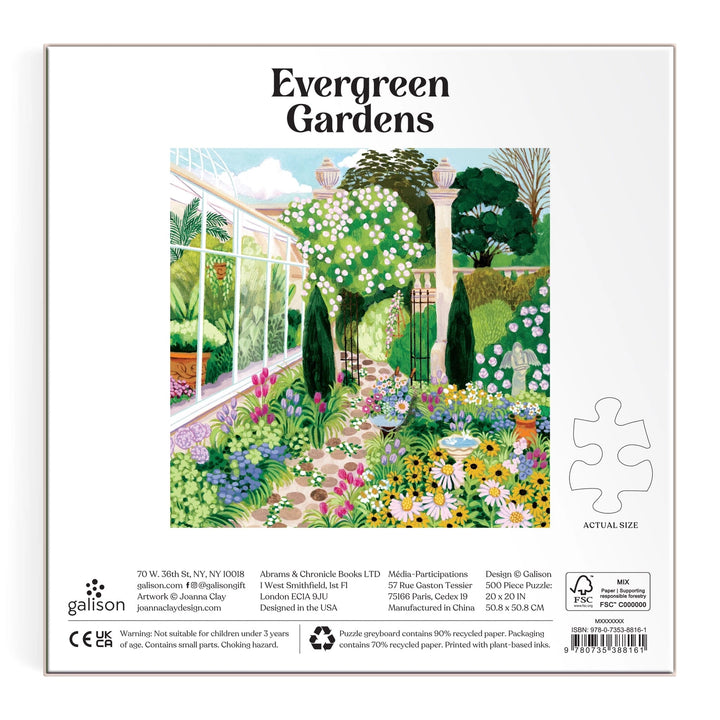 Evergreen Gardens Puzzle