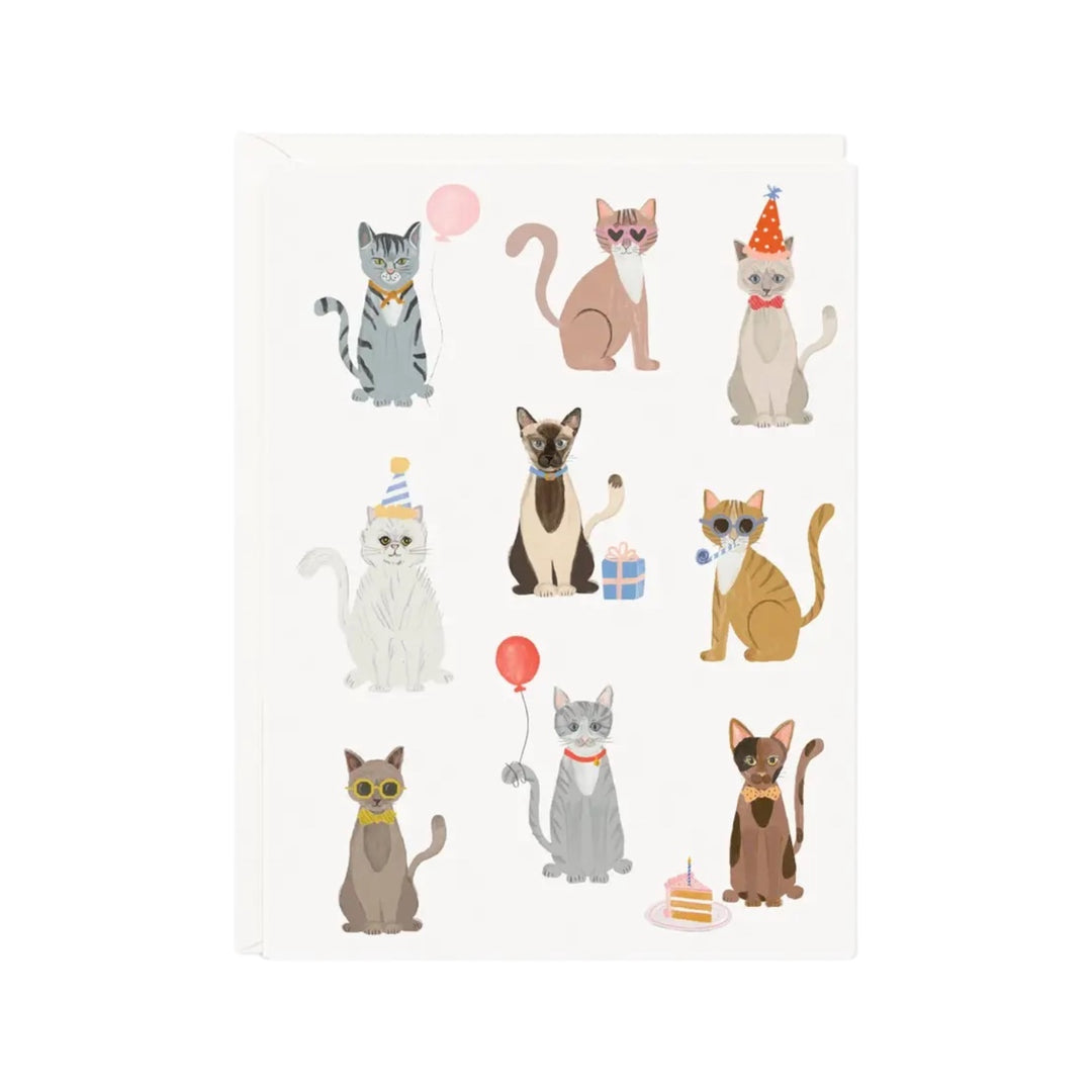 Party Cats Mini Card