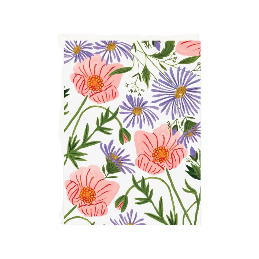 Poppies Mini Card
