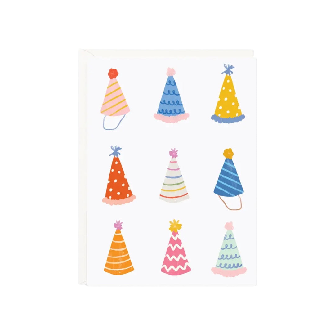 Birthday Hats Mini Card
