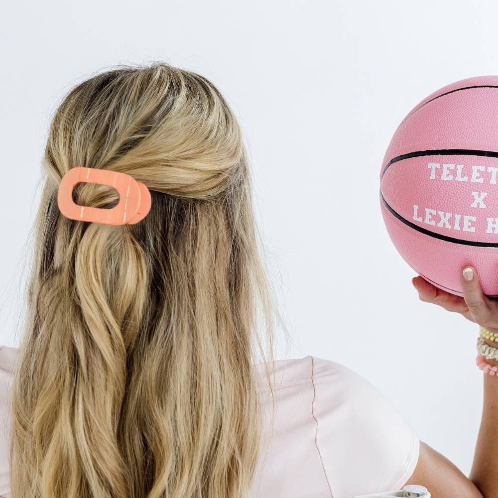 Lexie Hull Large Flat Round Teleties Hair Clip