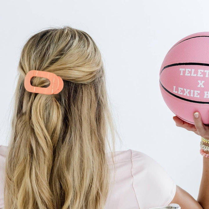 Lexie Hull Large Flat Round Teleties Hair Clip