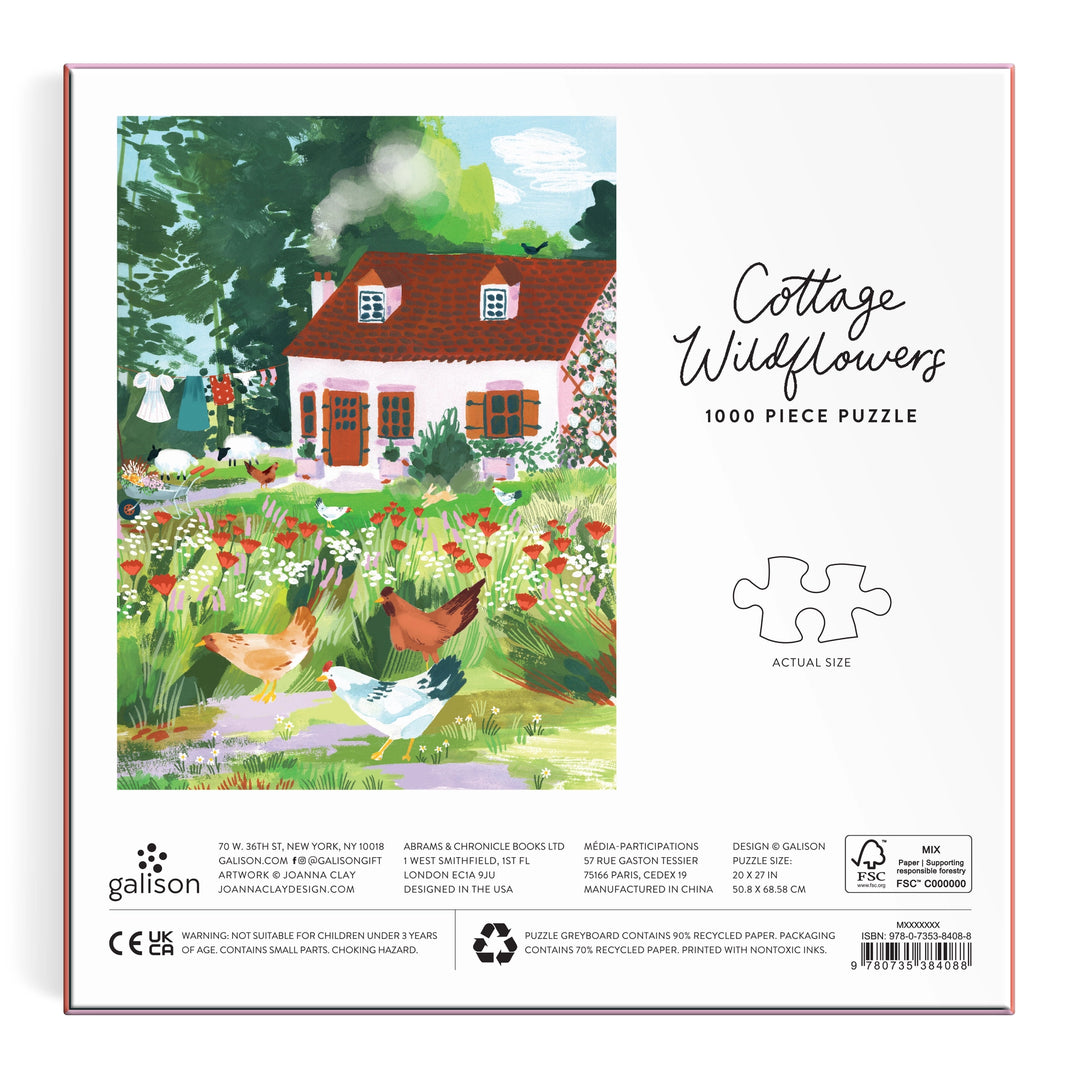 Cottage Wildflowers Puzzle