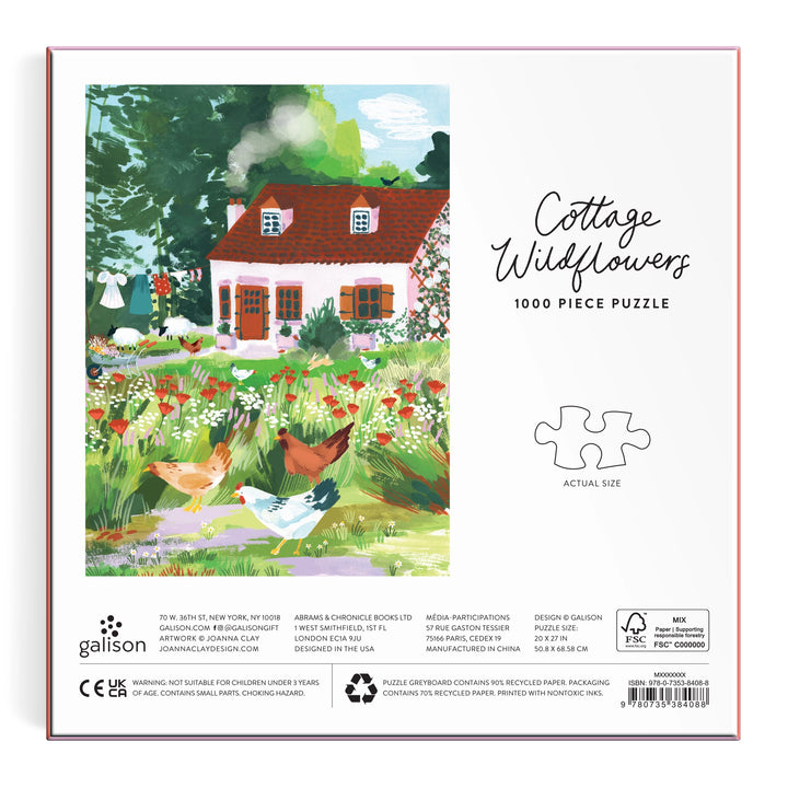 Cottage Wildflowers Puzzle