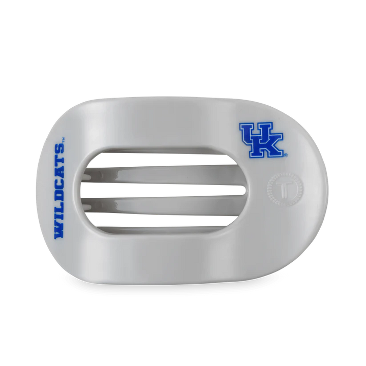 Go Big Blue Large Flat Round Teleties Clip