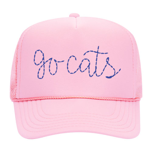 Go Cats Embroidered Trucker Hat