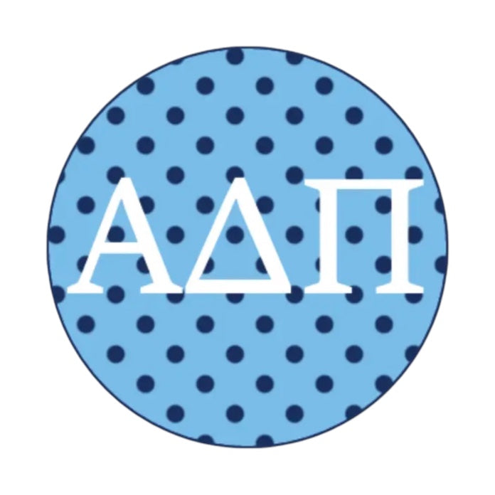 Polka Dot Sorority Button