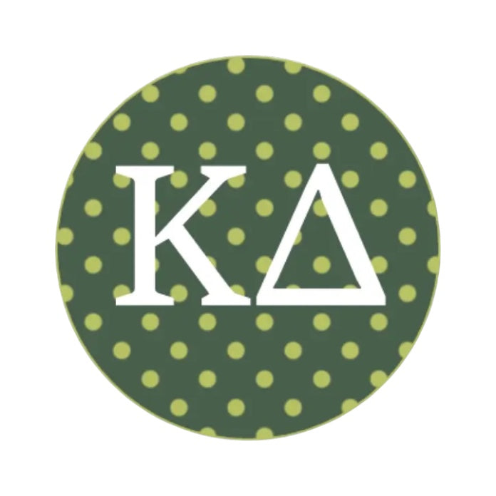 Polka Dot Sorority Button