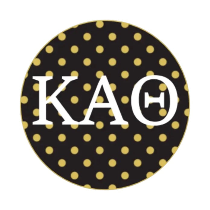 Polka Dot Sorority Button