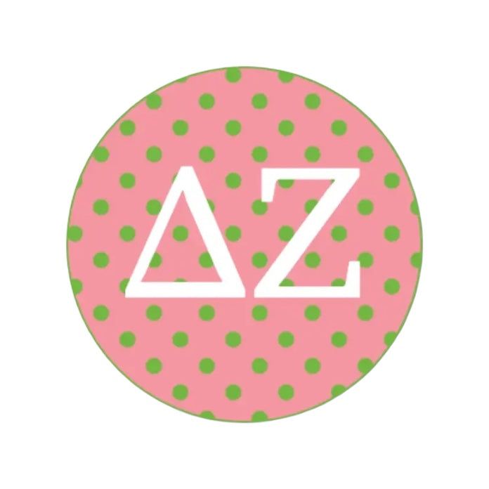 Polka Dot Sorority Button
