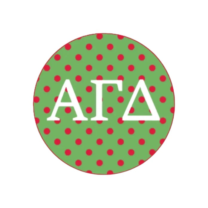 Polka Dot Sorority Button