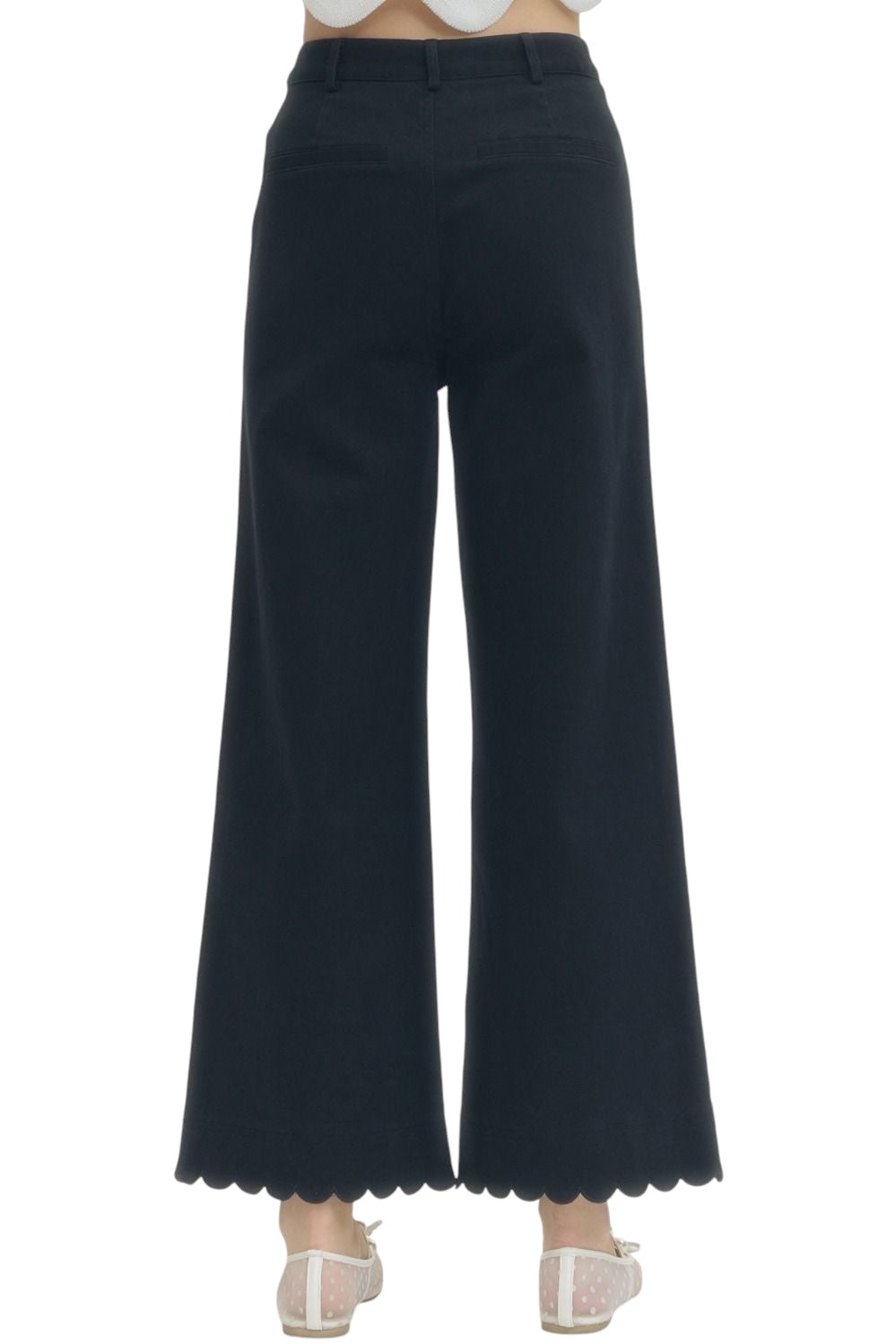 Dean Scalloped Pants