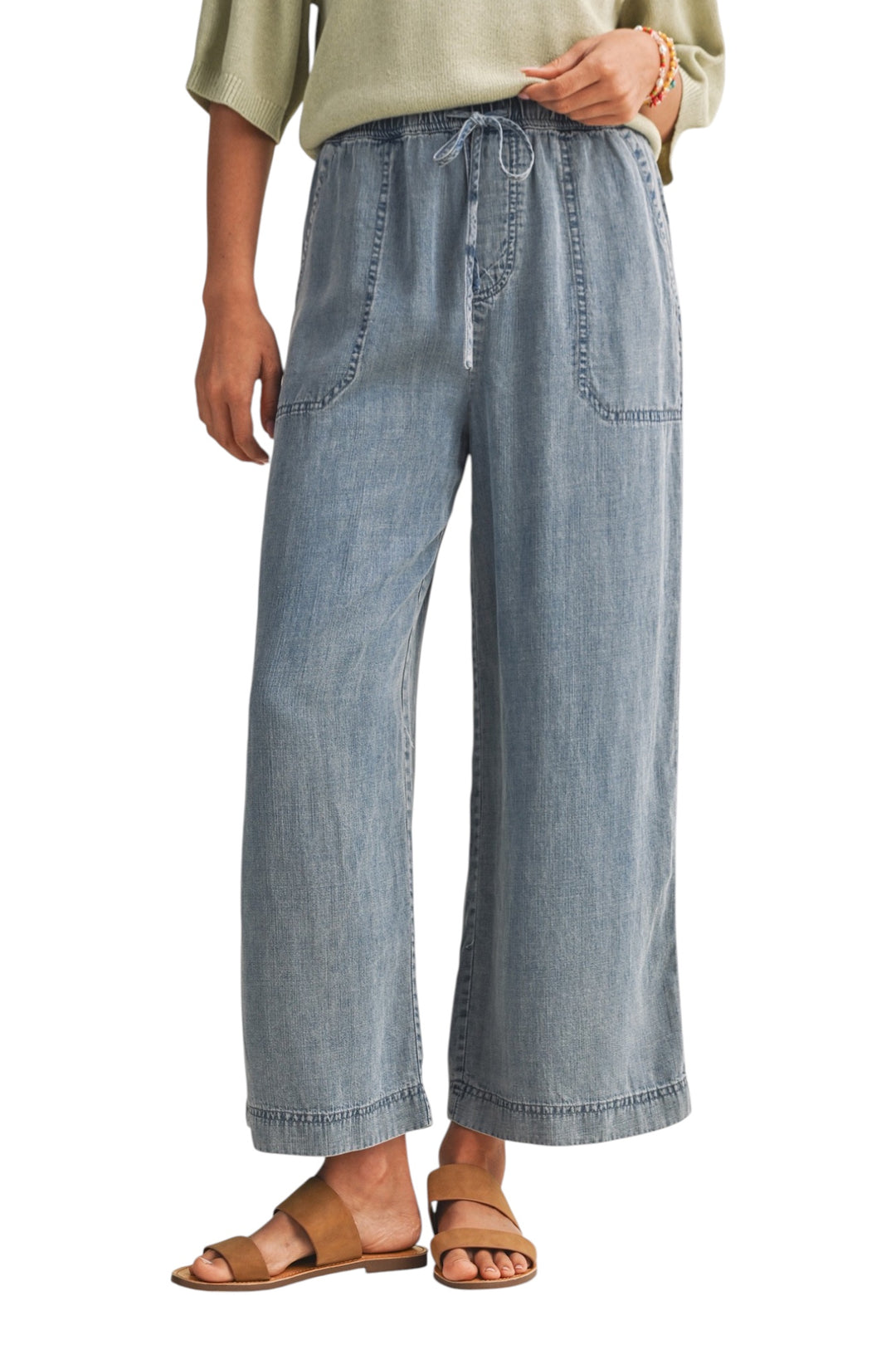 Fletcher Cropped Denim Pants