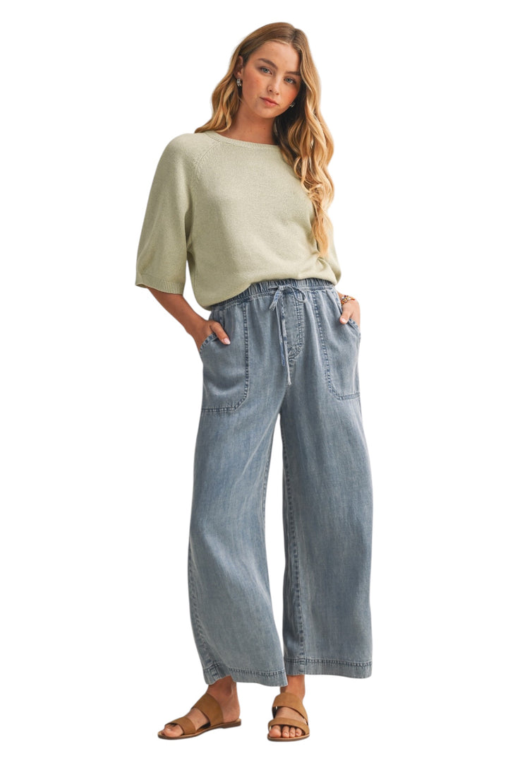Fletcher Cropped Denim Pants