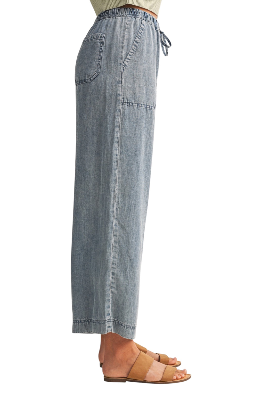 Fletcher Cropped Denim Pants
