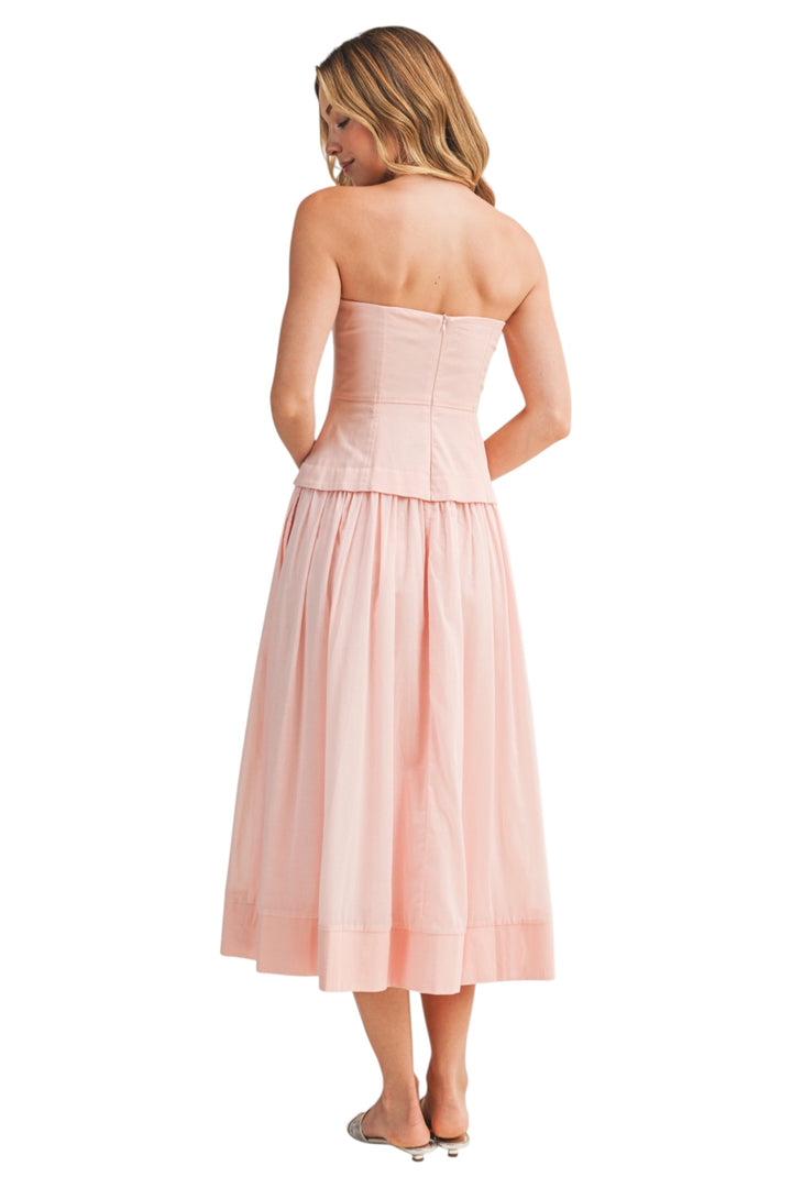 Davis Corset Strapless Dress