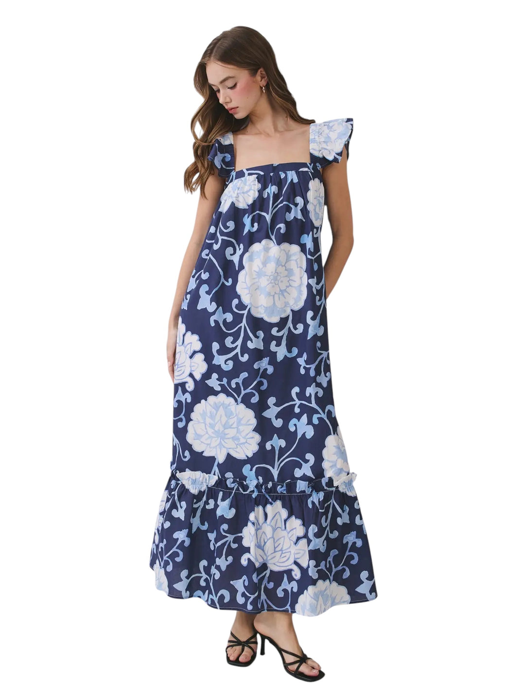 Abrams Floral Maxi Dress