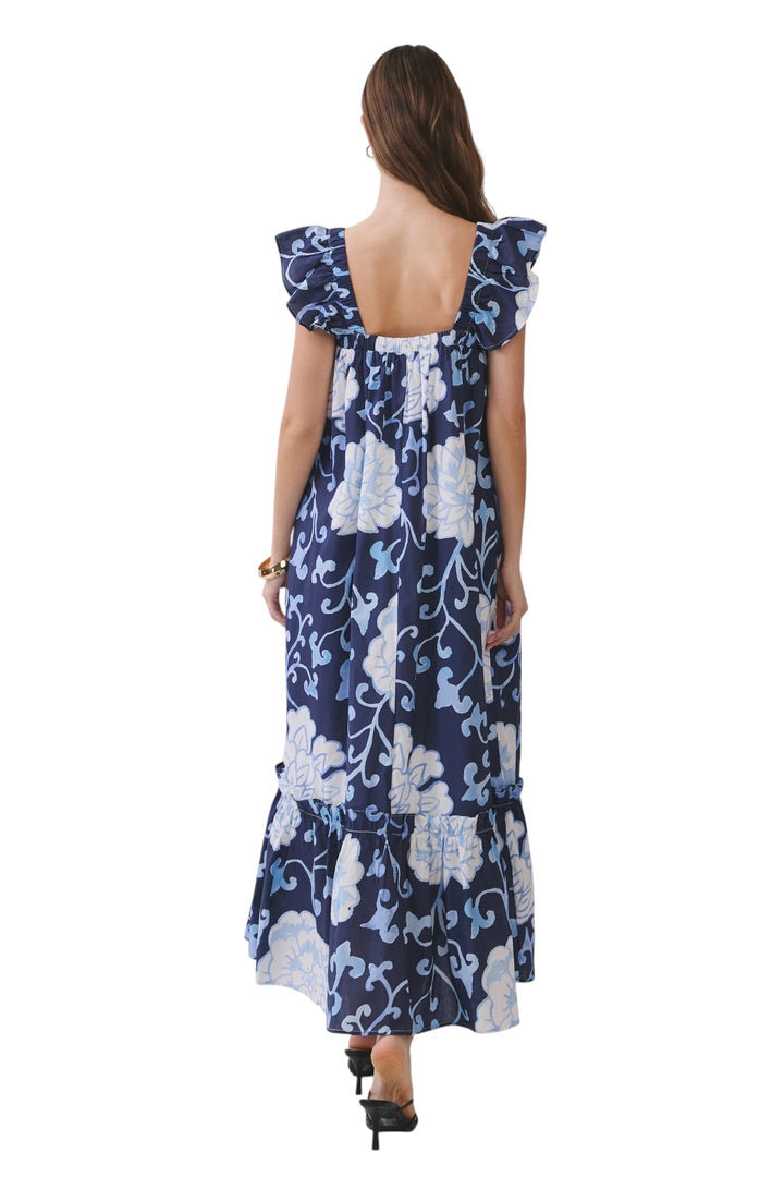 Abrams Floral Maxi Dress