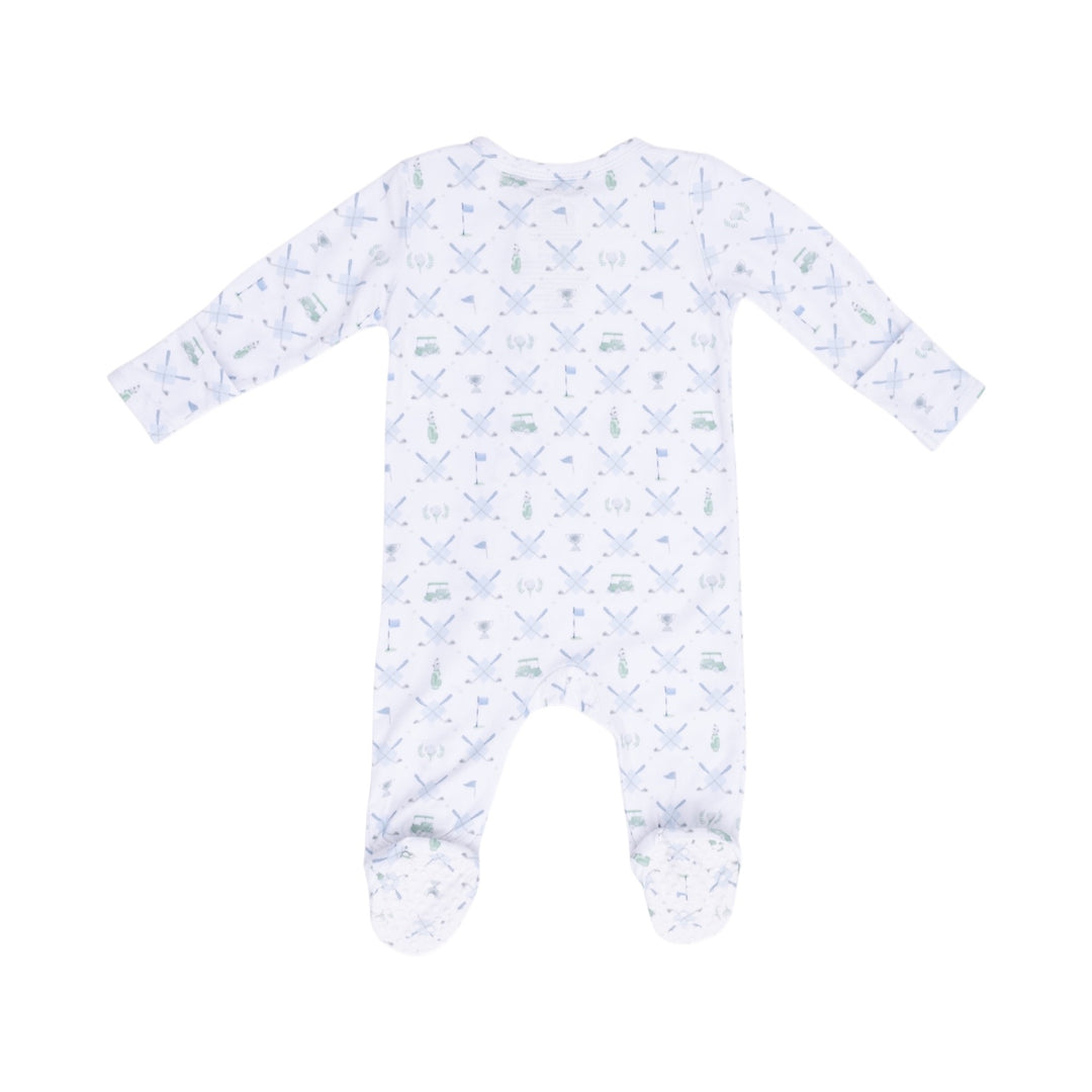 Golf Trellis 2 Way Zipper Footie