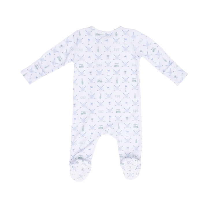 Golf Trellis 2 Way Zipper Footie