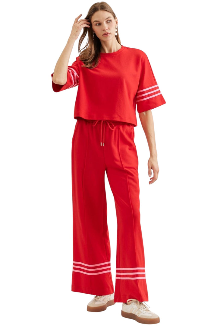 Thurman Contrast Pant Set