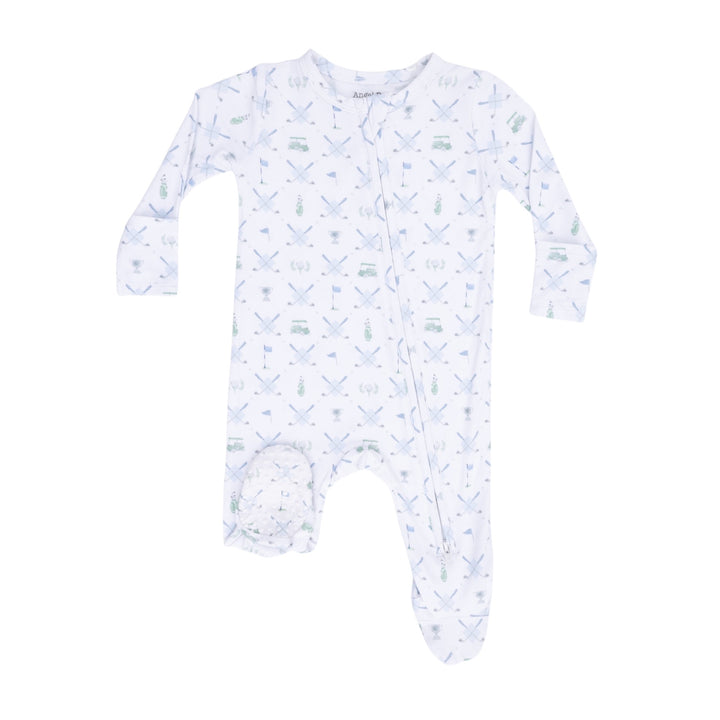 Golf Trellis 2 Way Zipper Footie