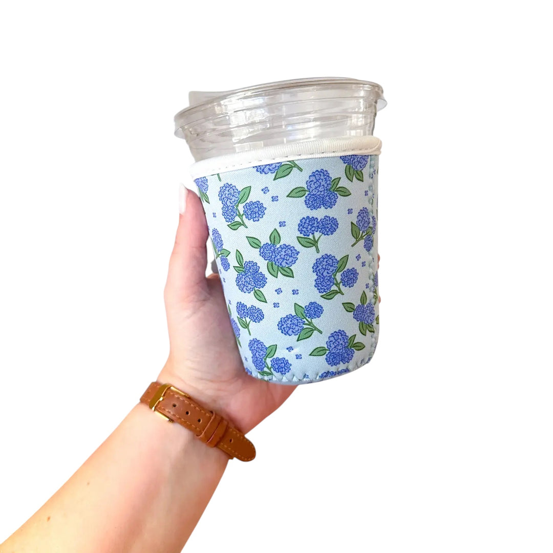 Blue Hydrangeas Drink Sleeve