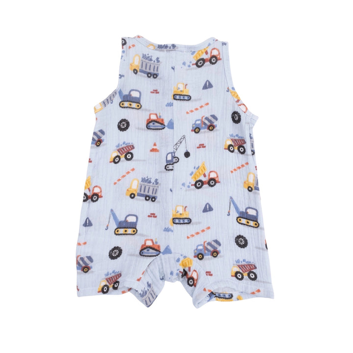 Crayon Construction Shortie Romper
