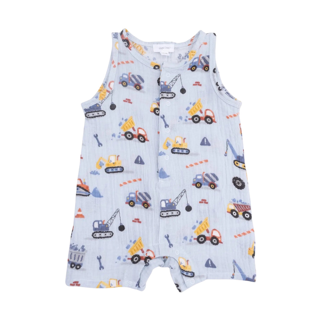 Crayon Construction Shortie Romper