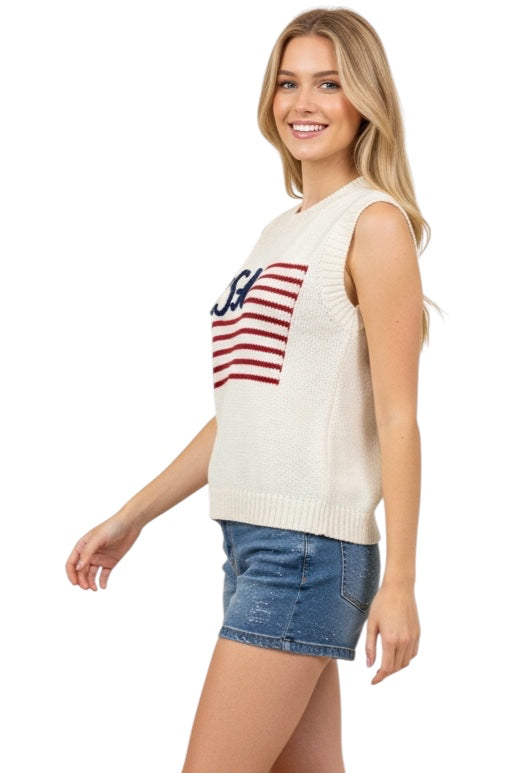 Harrison Sleeveless Sweater